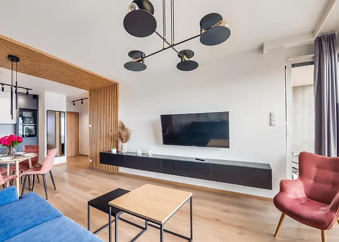 Lägenhet Pudrowy Lux 16 F Perlowa Przystan -