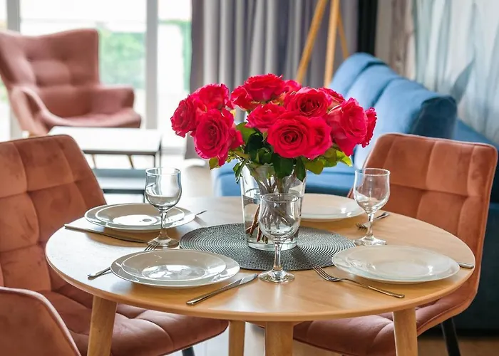 Pudrowy Lux 16 F Perlowa Przystan - Lägenhet