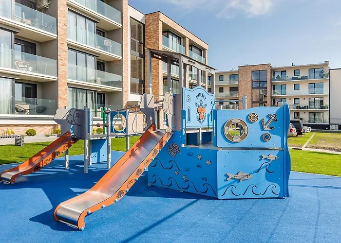 Lägenhet Pudrowy Lux 16 F Perlowa Przystan -