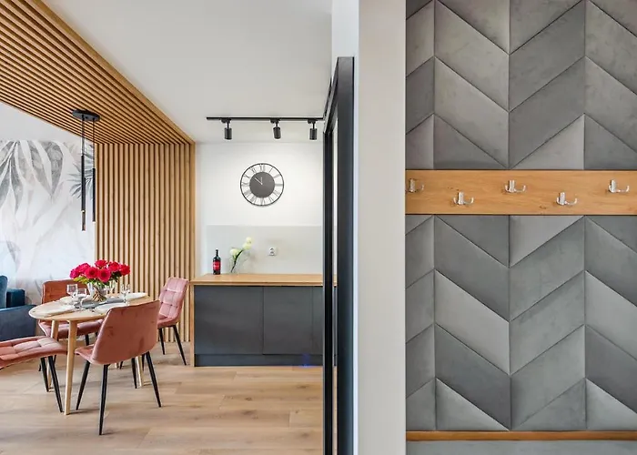 Pudrowy Lux 16 F Perlowa Przystan - Lägenhet